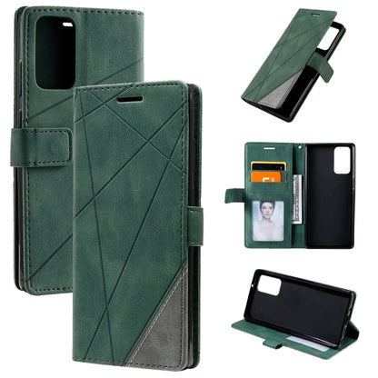 Skin Feel Splicing Horizontal Flip Leather Case with Holder & Card Slots & Wallet & Photo Frame, For Samsung Galaxy A20s, For Samsung Galaxy A70s, For Samsung Galaxy Note 8, For Samsung Galaxy A21s, For Samsung Galaxy Note20 Ultra                      ...
