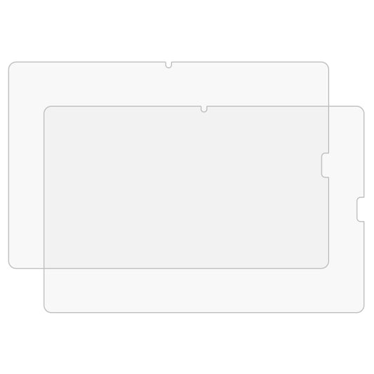 2 PCS 9H HD Explosion-proof Tempered Glass Film, For Huawei MatePad 10.8, For Huawei Tablet C5 8.0, For Huawei Tablet C5 10.4, For Huawei Tablet C3 8.0, For Samsung Galaxy Tab A7 T500