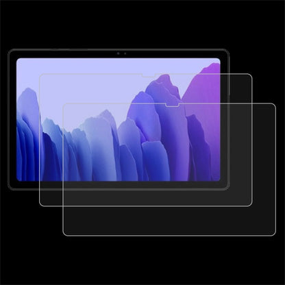 2 PCS 9H HD Explosion-proof Tempered Glass Film, For Huawei MatePad 10.8, For Huawei Tablet C5 8.0, For Huawei Tablet C5 10.4, For Huawei Tablet C3 8.0, For Samsung Galaxy Tab A7 T500