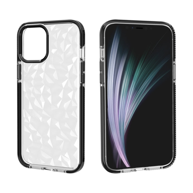 Shockproof Diamond Texture TPU Protective Case, For iPhone 12 mini, For iPhone 12 / 12 Pro, For iPhone 12 Pro Max