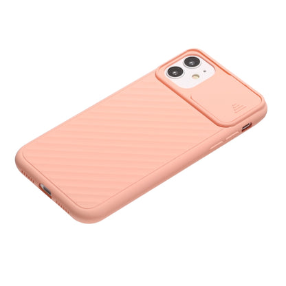 Sliding Camera Cover Design Twill Anti-Slip TPU Case, For iPhone 12 mini, For iPhone 12 / 12 Pro, For iPhone 12 Pro Max