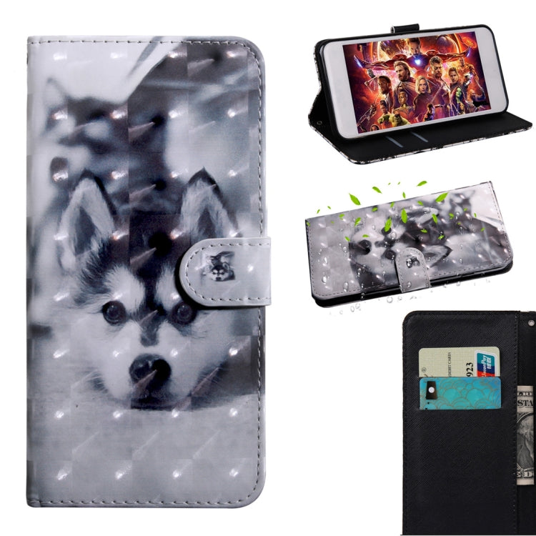 3D Painted Pattern Horizontal Flip TPU + PU Leather Case with Holder & Card Slots & Wallet & Lanyard, For Samsung Galaxy Note20, For Samsung Galaxy Note20 Ultra, For Xiaomi Redmi 9A
