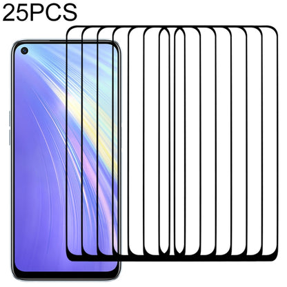 25 PCS Full Glue Full Screen Tempered Glass Film, For OPPO Realme C15 (25 PCS), For OPPO Realme 6 (25 PCS), For OPPO Realme 6 Pro (25 PCS), For Motorola Moto G Fast (25 PCS), For OPPO Realme 6i (25 PCS), For Samsung Galaxy A Quantum (25 PCS)           ...