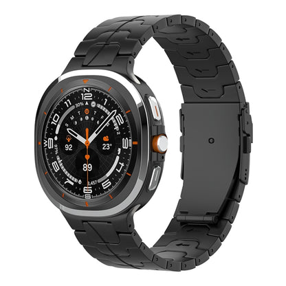 Safety Buckle Pure Titanium Watch Band, For Samsung Galaxy Watch Ultra / Ultra 2025, For Samsung Galaxy Watch8 / Watch8 Classic