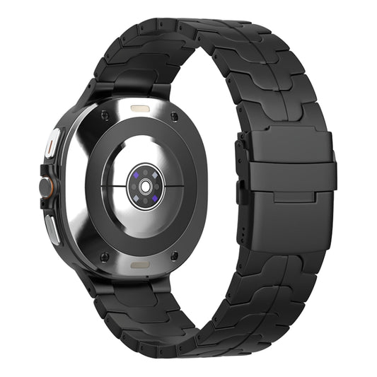 Safety Buckle Pure Titanium Watch Band, For Samsung Galaxy Watch Ultra / Ultra 2025, For Samsung Galaxy Watch8 / Watch8 Classic