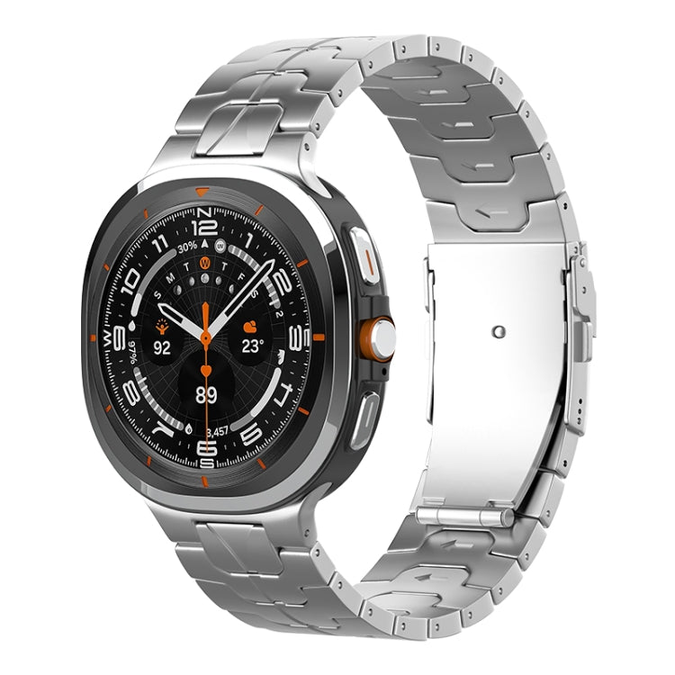 Safety Buckle Pure Titanium Watch Band, For Samsung Galaxy Watch Ultra / Ultra 2025, For Samsung Galaxy Watch8 / Watch8 Classic