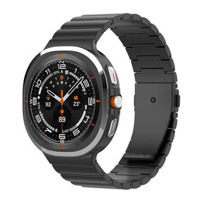 One Bead Flat Buckle Pure Titanium Watch Band, For Samsung Galaxy Watch Ultra / Ultra 2025, For Samsung Galaxy Watch8 / Watch8 Classic