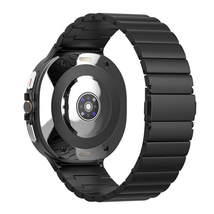 One Bead Flat Buckle Pure Titanium Watch Band, For Samsung Galaxy Watch Ultra / Ultra 2025, For Samsung Galaxy Watch8 / Watch8 Classic