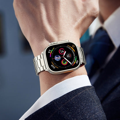 Tri-beads Magnetic Titanium Alloy Watch Band, For Apple Watch 46mm / 49mm / 45mm / 44mm, For Apple Watch 42mm / 41mm / 40mm / 38mm