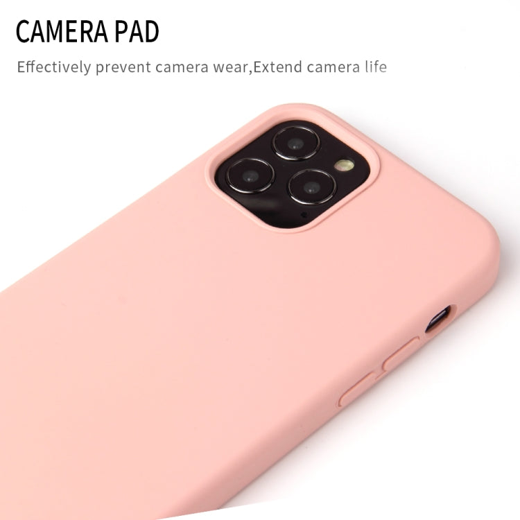 Solid Color Liquid Silicone Shockproof Protective Case, For iPhone 12 mini, For iPhone 12 / 12 Pro, For iPhone 12 Pro Max