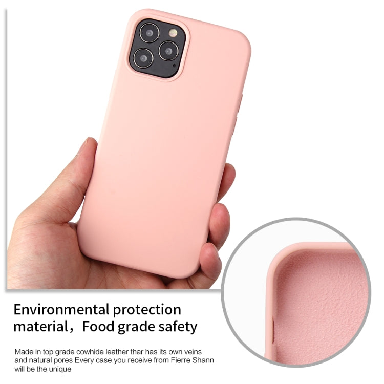 Solid Color Liquid Silicone Shockproof Protective Case, For iPhone 12 mini, For iPhone 12 / 12 Pro, For iPhone 12 Pro Max