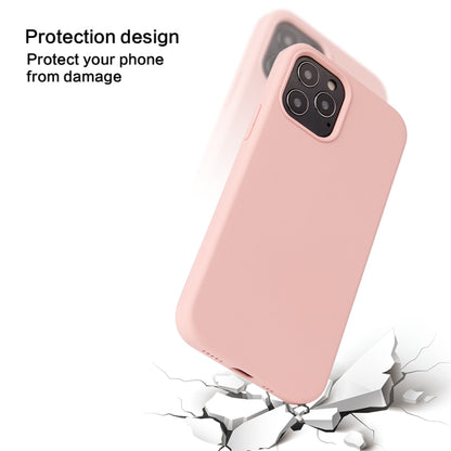 Solid Color Liquid Silicone Shockproof Protective Case, For iPhone 12 mini, For iPhone 12 / 12 Pro, For iPhone 12 Pro Max