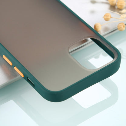 Skin Feel Series Shockproof Frosted TPU + PC Protective Case, For iPhone 12 mini, For iPhone 12 / 12 Pro, For iPhone 12 Pro Max