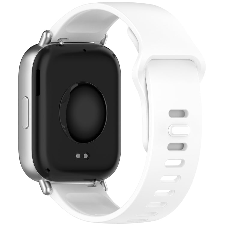 Solid Color Reverse Buckle Silicone Watch Band, For Redmi Watch 5 Active