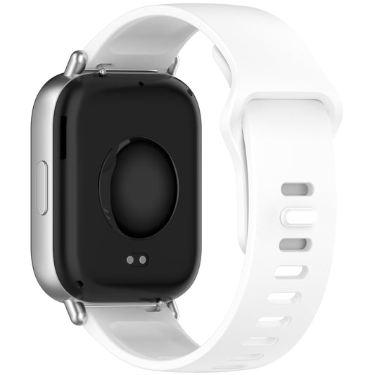 Solid Color Reverse Buckle Silicone Watch Band, For Redmi Watch 5 Active