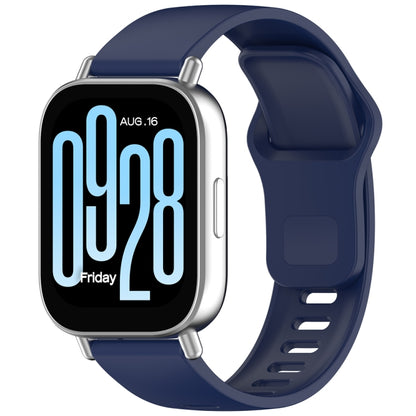 Solid Color Reverse Buckle Silicone Watch Band, For Redmi Watch 5 Active