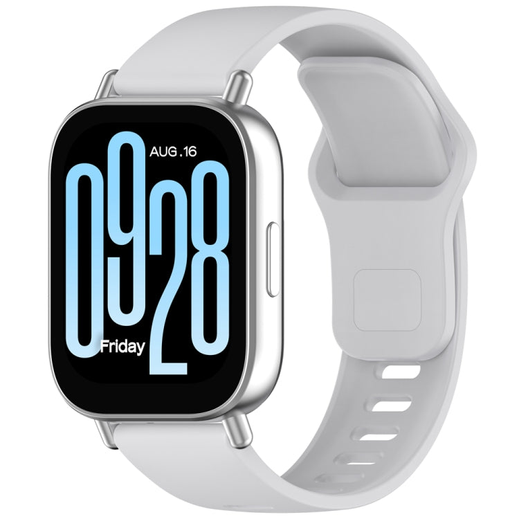 Solid Color Reverse Buckle Silicone Watch Band, For Redmi Watch 5 Active