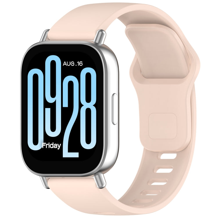 Solid Color Reverse Buckle Silicone Watch Band, For Redmi Watch 5 Active