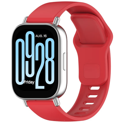 Solid Color Reverse Buckle Silicone Watch Band, For Redmi Watch 5 Active