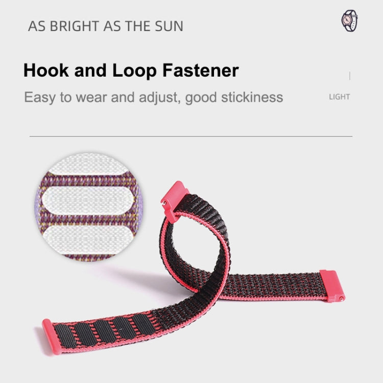 Simple Nylon Braided Strap, For Samsung Galaxy Watch 42mm
