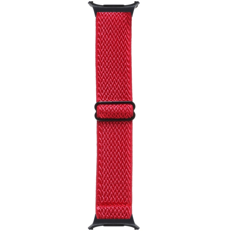 Wave Pattern Nylon Braided Watch Band, For Samsung Galaxy Watch Ultra 47mm / Ultra 2025