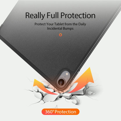 DUX DUCIS Domo Series Horizontal Flip Magnetic TPU + PU Leather Case with Three-folding Holder & Pen Slot & Sleep / Wake-up Function, For iPad Air 11 2025 / 2024 / 2022 / 2020 10.9