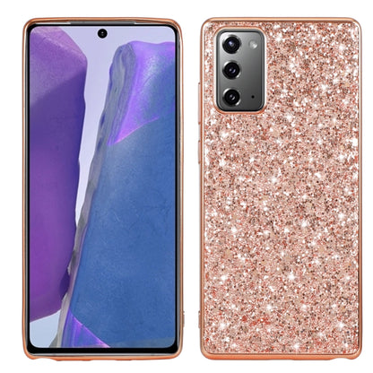 Glitter Powder Shockproof TPU Protective Case, For Samsung Galaxy Note20 Ultra