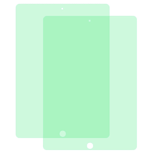 2 PCS 9H 2.5D Eye Protection Green Light Explosion-proof Tempered Glass Film, For iPad 9.7 (2018), For iPad 10.2, For iPad Mini 3 & 2, For iPad Mini 2019 & 4, For iPad Pro 10.5 inch, For iPad Pro 11 inch (2020), For iPad Pro 12.9 inch (2020)