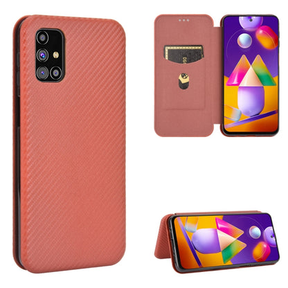 Carbon Fiber Texture Magnetic Horizontal Flip TPU + PC + PU Leather Case with Rope & Card Slot, For Samsung Galaxy A71 5G, For Samsung Galaxy A71, For Samsung Galaxy A90 5G, For Samsung Galaxy A91 / M80s / S10 Lite, For Samsung Galaxy M11              ...