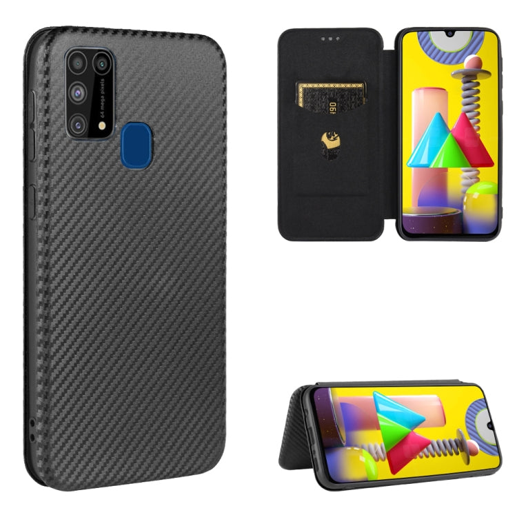Carbon Fiber Texture Magnetic Horizontal Flip TPU + PC + PU Leather Case with Rope & Card Slot, For Samsung Galaxy A71 5G, For Samsung Galaxy A71, For Samsung Galaxy A90 5G, For Samsung Galaxy A91 / M80s / S10 Lite, For Samsung Galaxy M11              ...