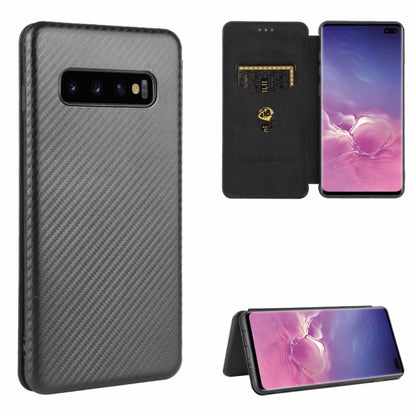 Carbon Fiber Texture Magnetic Horizontal Flip TPU + PC + PU Leather Case with Rope & Card Slot, For Samsung Galaxy S10 Plus, For Samsung Galaxy S10, For Samsung Galaxy S20, For Samsung Galaxy S20 Plus, For Samsung Galaxy XCover Pro                     ...