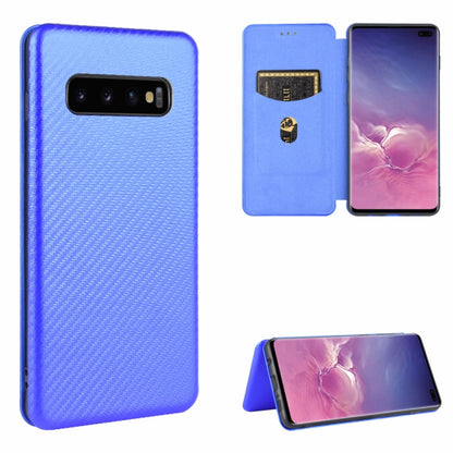 Carbon Fiber Texture Magnetic Horizontal Flip TPU + PC + PU Leather Case with Rope & Card Slot, For Samsung Galaxy S10 Plus, For Samsung Galaxy S10, For Samsung Galaxy S20, For Samsung Galaxy S20 Plus, For Samsung Galaxy XCover Pro                     ...