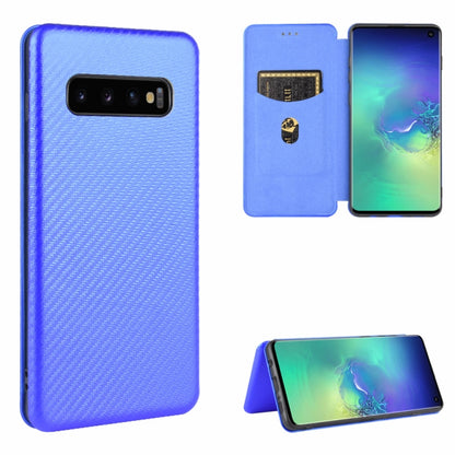 Carbon Fiber Texture Magnetic Horizontal Flip TPU + PC + PU Leather Case with Rope & Card Slot, For Samsung Galaxy S10 Plus, For Samsung Galaxy S10, For Samsung Galaxy S20, For Samsung Galaxy S20 Plus, For Samsung Galaxy XCover Pro                     ...