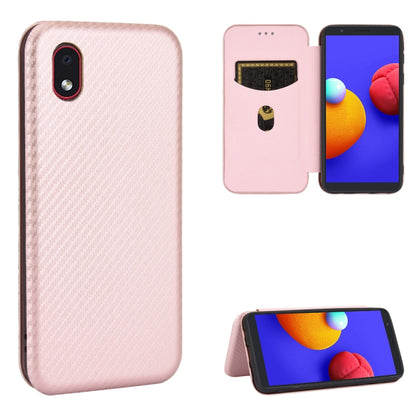 Carbon Fiber Texture Magnetic Horizontal Flip TPU + PC + PU Leather Case with Rope & Card Slot, For Samsung Galaxy S10 Plus, For Samsung Galaxy S10, For Samsung Galaxy S20, For Samsung Galaxy S20 Plus, For Samsung Galaxy XCover Pro                     ...