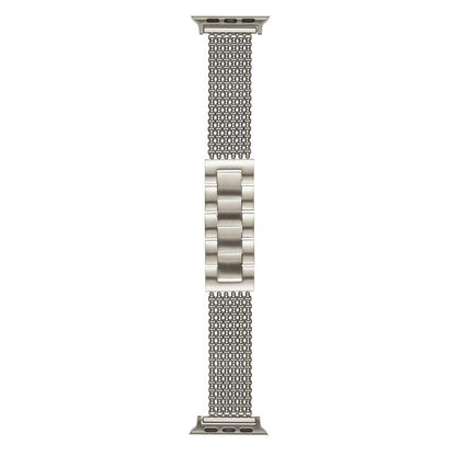 6-Chain Stainless Steel Watch Band, For Apple Watch 46mm / 49mm / 45mm / 44mm, For Apple Watch 42mm / 41mm / 40mm / 38mm