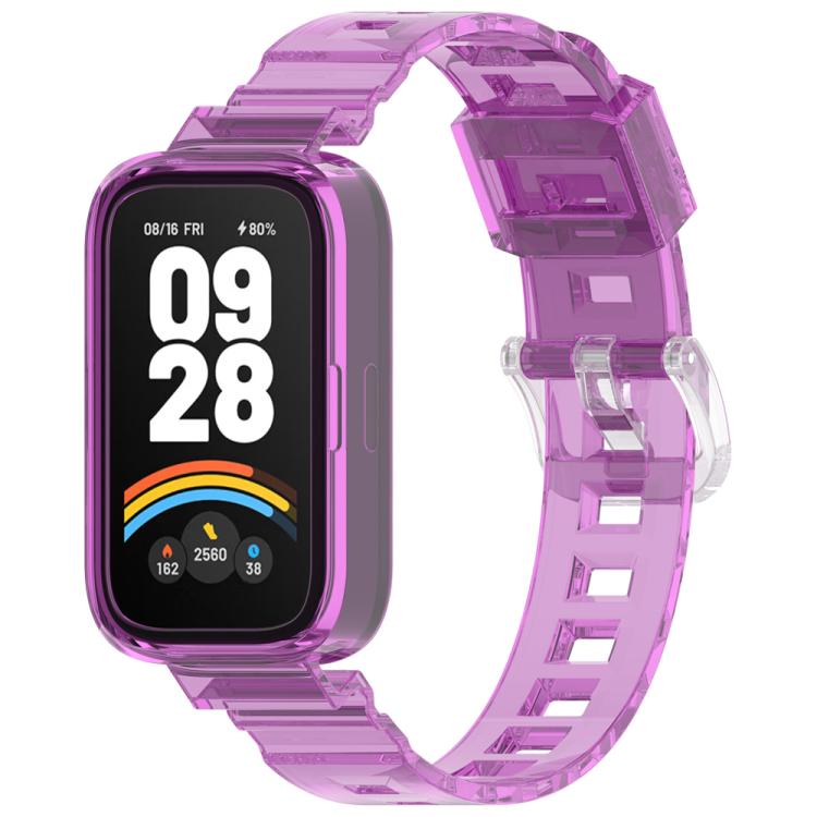 Color Changing TPU Watch Band, For Redmi Band 3 / Xiaomi Smart Band 9 Active, For Redmi Band 2 / Xiaomi Smart Band 8 Active