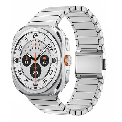 Bamboo Norman Buckle Stainless Steel Watch Band, For Samsung Galaxy Watch Ultra 47mm / Ultra 2025