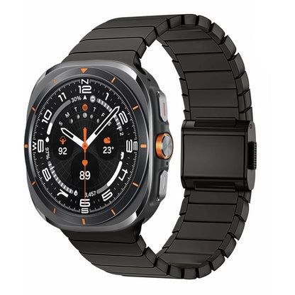 Bamboo Norman Buckle Titanium Alloy Watch Band, For Samsung Galaxy Watch Ultra 47mm / Ultra 2025