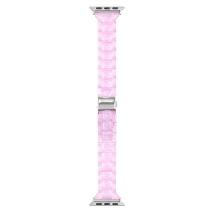 Small Waist Rhombus Three-bead Resin Watch Band, For Apple Watch 46mm / 49mm / 45mm / 44mm, For Apple Watch 42mm / 41mm / 40mm / 38mm