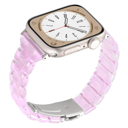 Small Waist Rhombus Three-bead Resin Watch Band, For Apple Watch 46mm / 49mm / 45mm / 44mm, For Apple Watch 42mm / 41mm / 40mm / 38mm