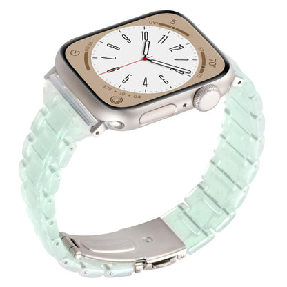 Small Waist Rhombus Three-bead Resin Watch Band, For Apple Watch 46mm / 49mm / 45mm / 44mm, For Apple Watch 42mm / 41mm / 40mm / 38mm