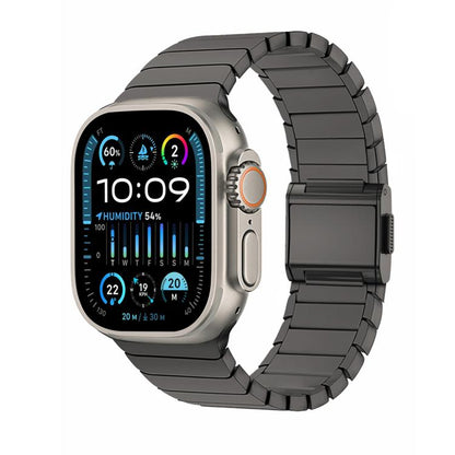 Bamboo Norman Buckle Pure Titanium Watch Band, For Apple Watch 46mm / 49mm / 45mm / 44mm