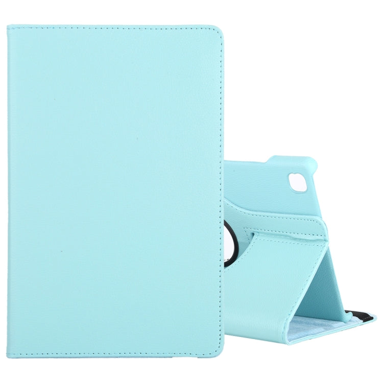 Litchi Texture Horizontal Flip 360 Degrees Rotation Leather Case with Holder, For Samsung Galaxy Tab A7 T500