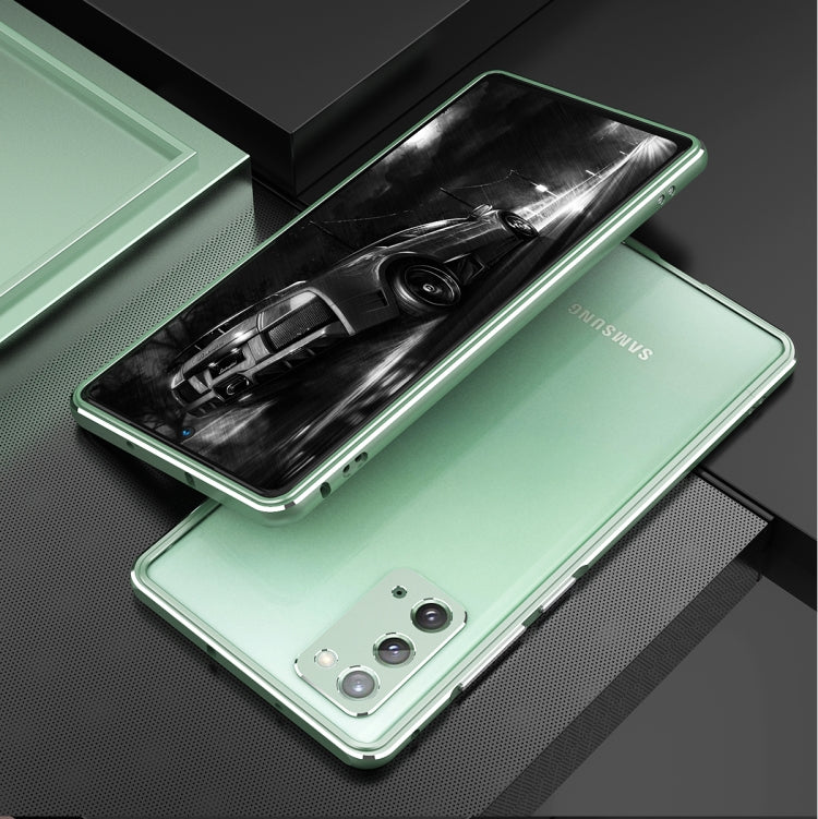 Aluminum Alloy Shockproof Protective Bumper Frame, For Samsung Galaxy Note20, For Samsung Galaxy Note20 Ultra