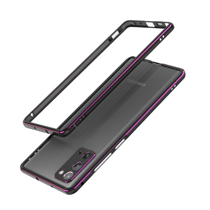 Aluminum Alloy Shockproof Protective Bumper Frame, For Samsung Galaxy Note20, For Samsung Galaxy Note20 Ultra
