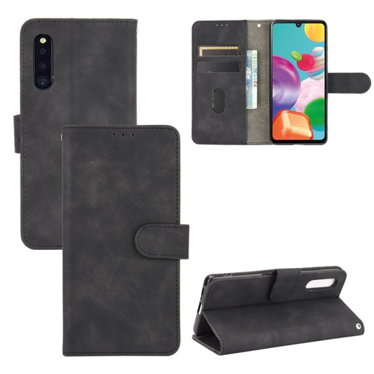 Solid Color Skin Feel Magnetic Buckle Horizontal Flip Calf Texture PU Leather Case with Holder & Card Slots & Wallet, For Samsung Galaxy A41 (Japanese Version), For Samsung Galaxy A51 5G, For Samsung Galaxy A51, For Samsung Galaxy A71 5G               ...