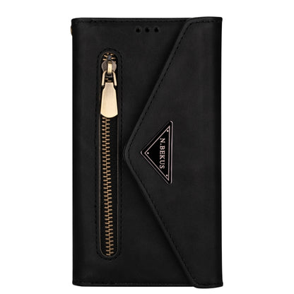 Skin Feel Zipper Horizontal Flip Leather Case with Holder & Card Slots & Photo Frame & Lanyard & Long Rope, For iPhone 6, For iPhone 6 Plus, For iPhone 7 / 8 / SE (2020), For iPhone 7 Plus / 8 Plus, For iPhone 11, For iPhone 11 Pro, For iPhone 11 Pro M...
