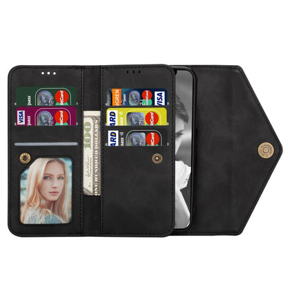 Skin Feel Zipper Horizontal Flip Leather Case with Holder & Card Slots & Photo Frame & Lanyard & Long Rope, For iPhone 6, For iPhone 6 Plus, For iPhone 7 / 8 / SE (2020), For iPhone 7 Plus / 8 Plus, For iPhone 11, For iPhone 11 Pro, For iPhone 11 Pro M...