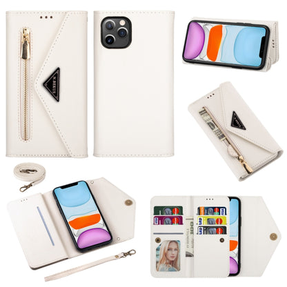 Skin Feel Zipper Horizontal Flip Leather Case with Holder & Card Slots & Photo Frame & Lanyard & Long Rope, For iPhone 6, For iPhone 6 Plus, For iPhone 7 / 8 / SE (2020), For iPhone 7 Plus / 8 Plus, For iPhone 11, For iPhone 11 Pro, For iPhone 11 Pro M...