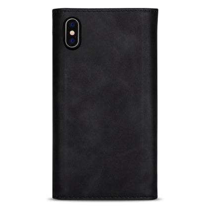 Skin Feel Zipper Horizontal Flip Leather Case with Holder & Card Slots & Photo Frame & Lanyard & Long Rope, For iPhone XR, For iPhone XS Max